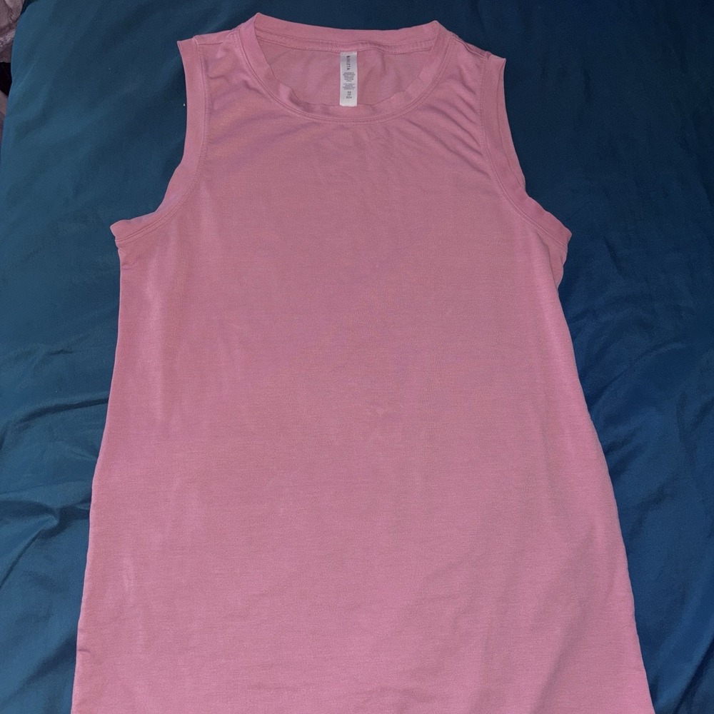 Athleta Vital Tank 2.0 Pink Sleeveless Workout Athletic Top Shirt Size XS